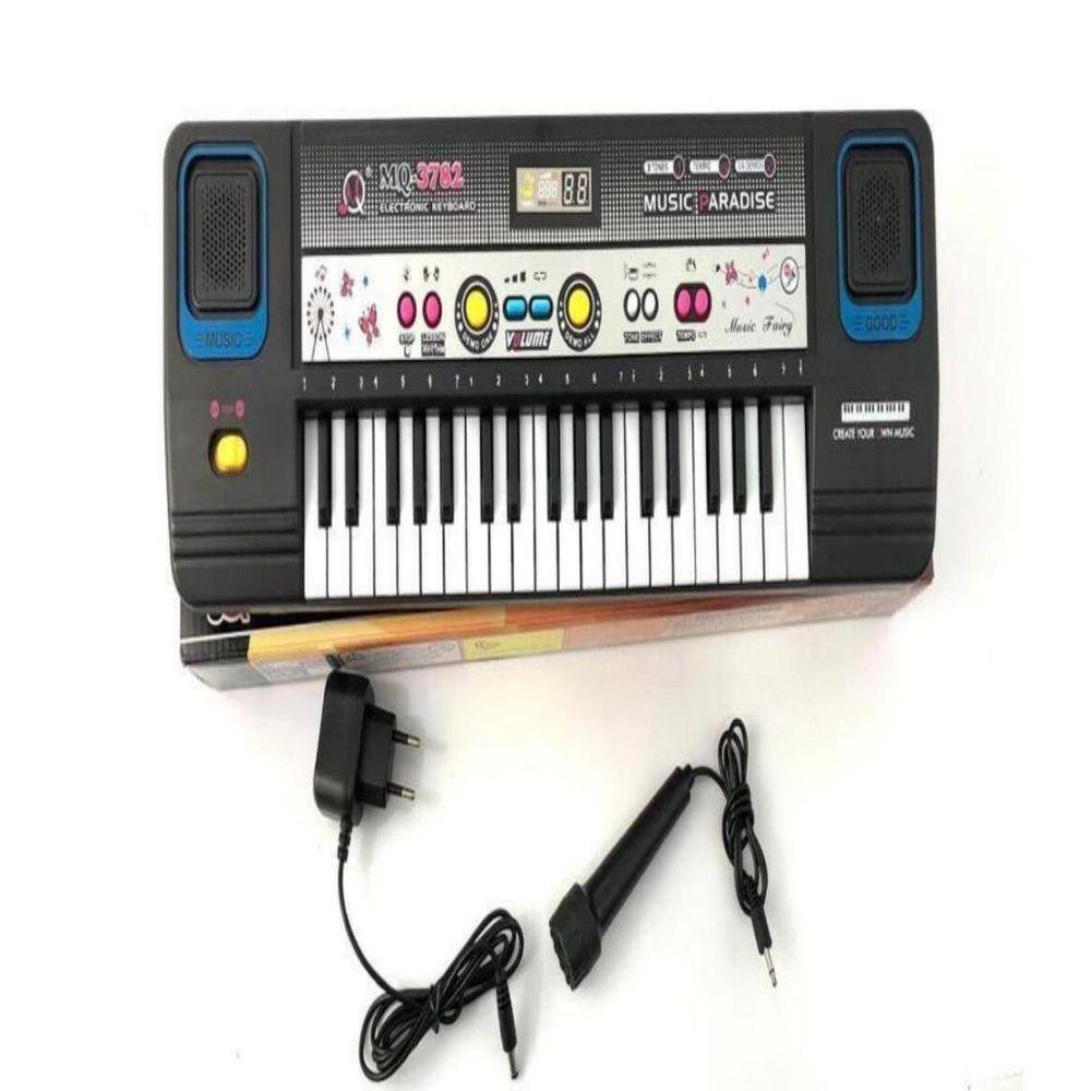 Teclado Infantil Musical Eletrônico com Microfone - Braskit