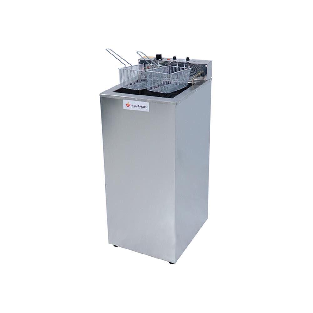 Fritadeira Elétrica Industrial Agua E Oleo Aço Inox 23litros SFAO5 Venancio