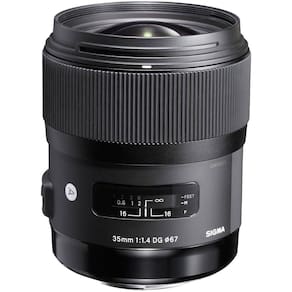 Lente Grande Angular Sigma 35mm F1.4 DG HSM Art Para Canon