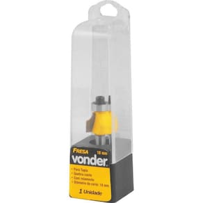 Fresa Quebra Canto 18Mm Com 2 Dentes Vonder 5314100018