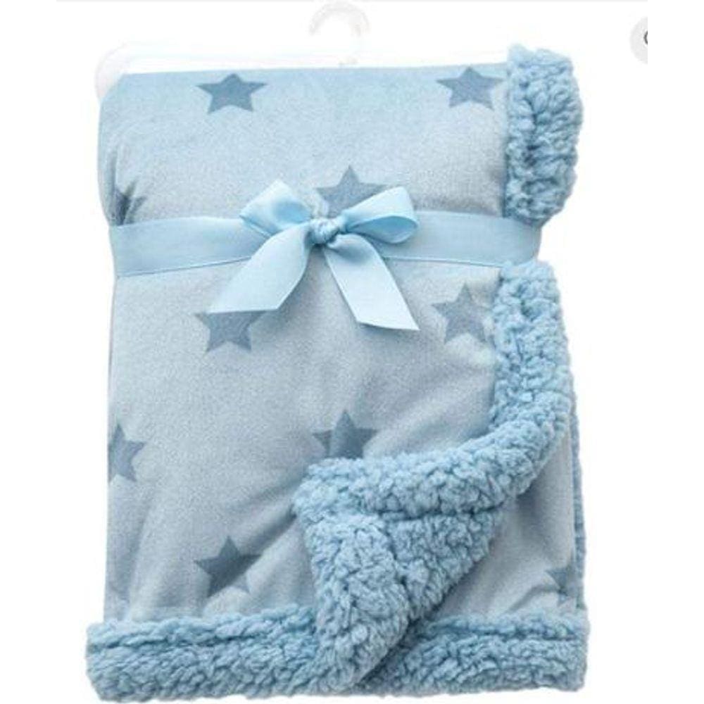 Mantinha Dupla Face Estrelinhas