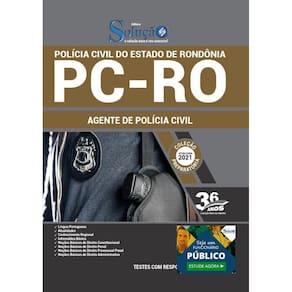 Apostila Concurso Pc Ro - Agente Polícia Civil
