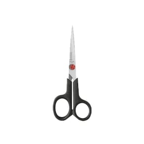 Mundial Tesoura Para Cabelo Ponto Vermelho Fio Laser 5 Ref