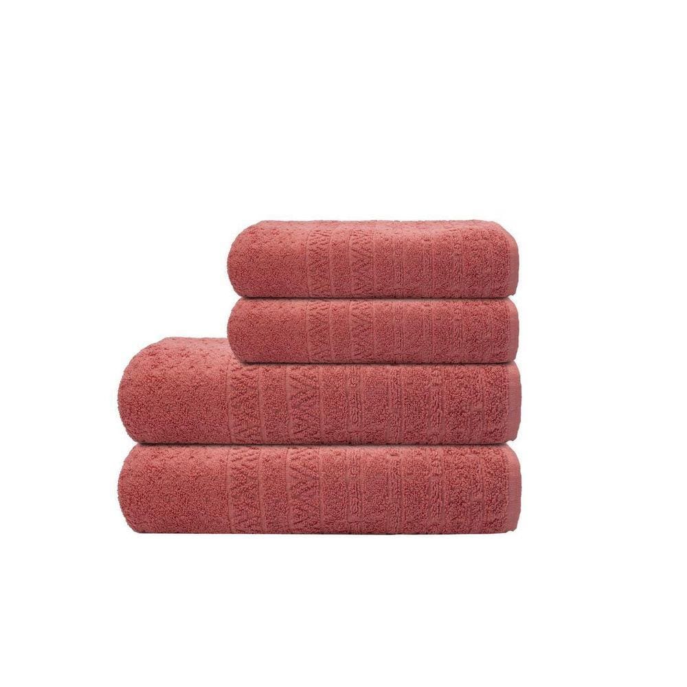 Toalha De Banho Matrix Vinho Camesa 70X140Cm 100%Algodão