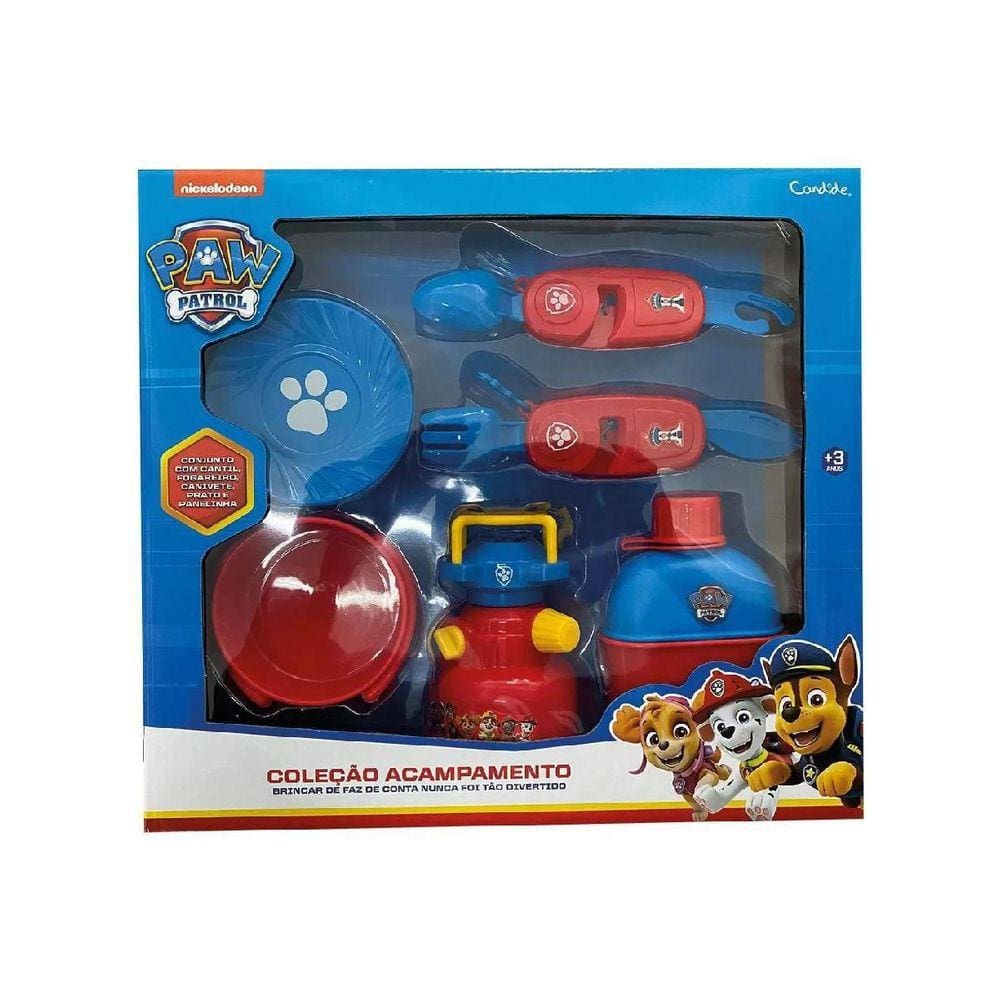Kit Camping Da Patrulha Canina Coleção Acampamento 1938