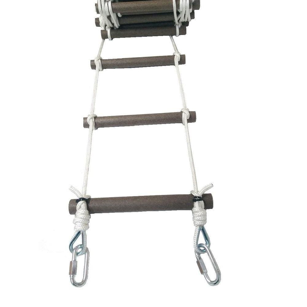 Escada De Corda Degrau Polímero 4,80M