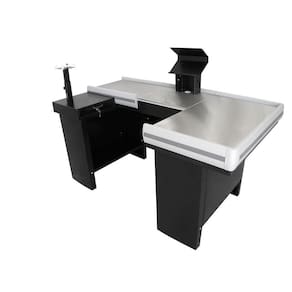 Check Out Leve 1,55Mts Preto Bcl15 C/ Kit Automacao C/ Recorte P/ Bal - Innal
