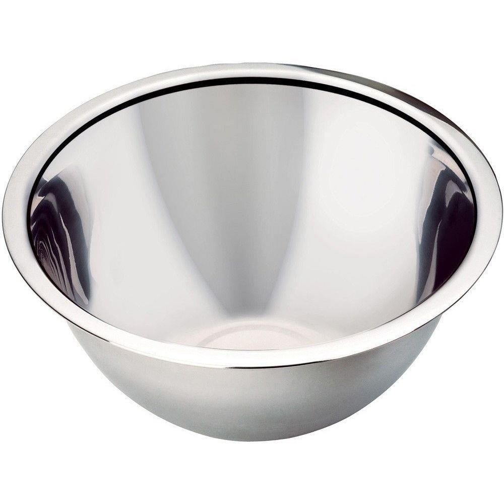 Tigelas Bowl P/ Sevir Saladas, Frutas e Legumes 22CM em Inox