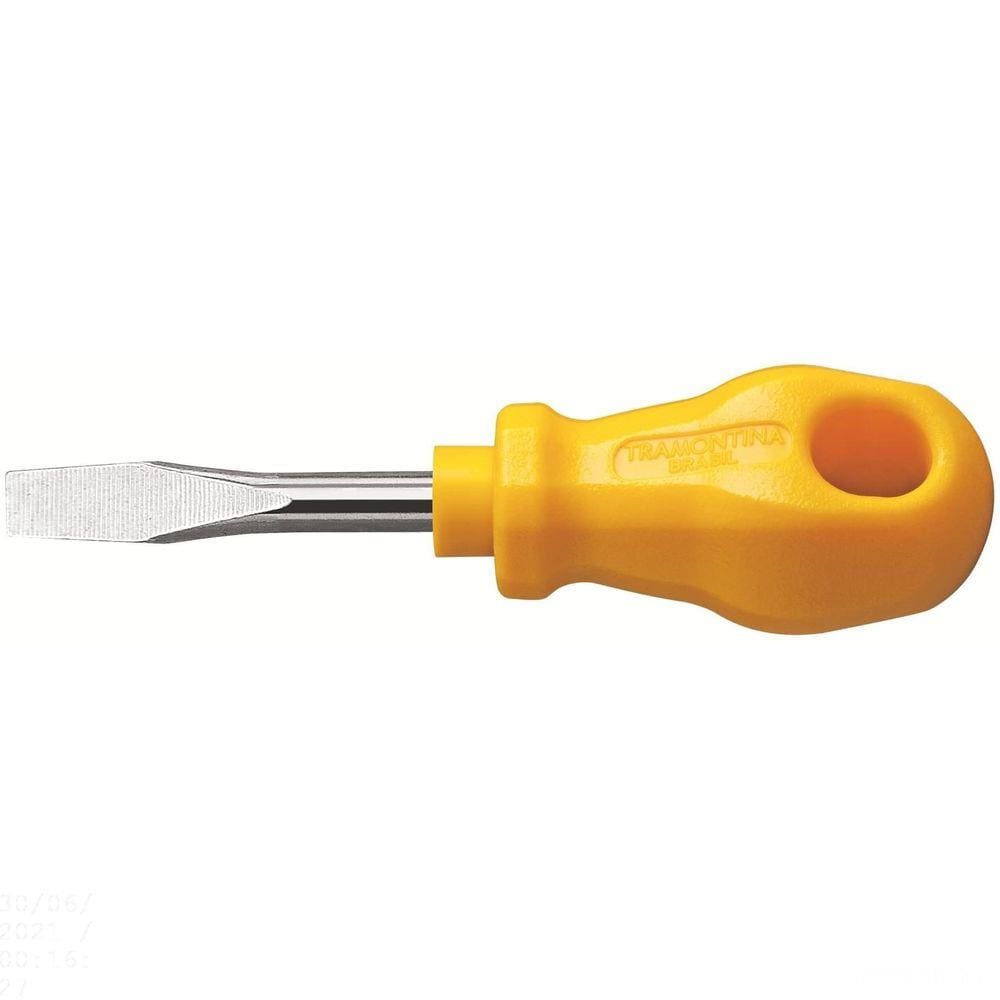 Chave de Fenda Toco Tramontina Yellow com Ponta Chata 1/4x1.1/2" Tramontina