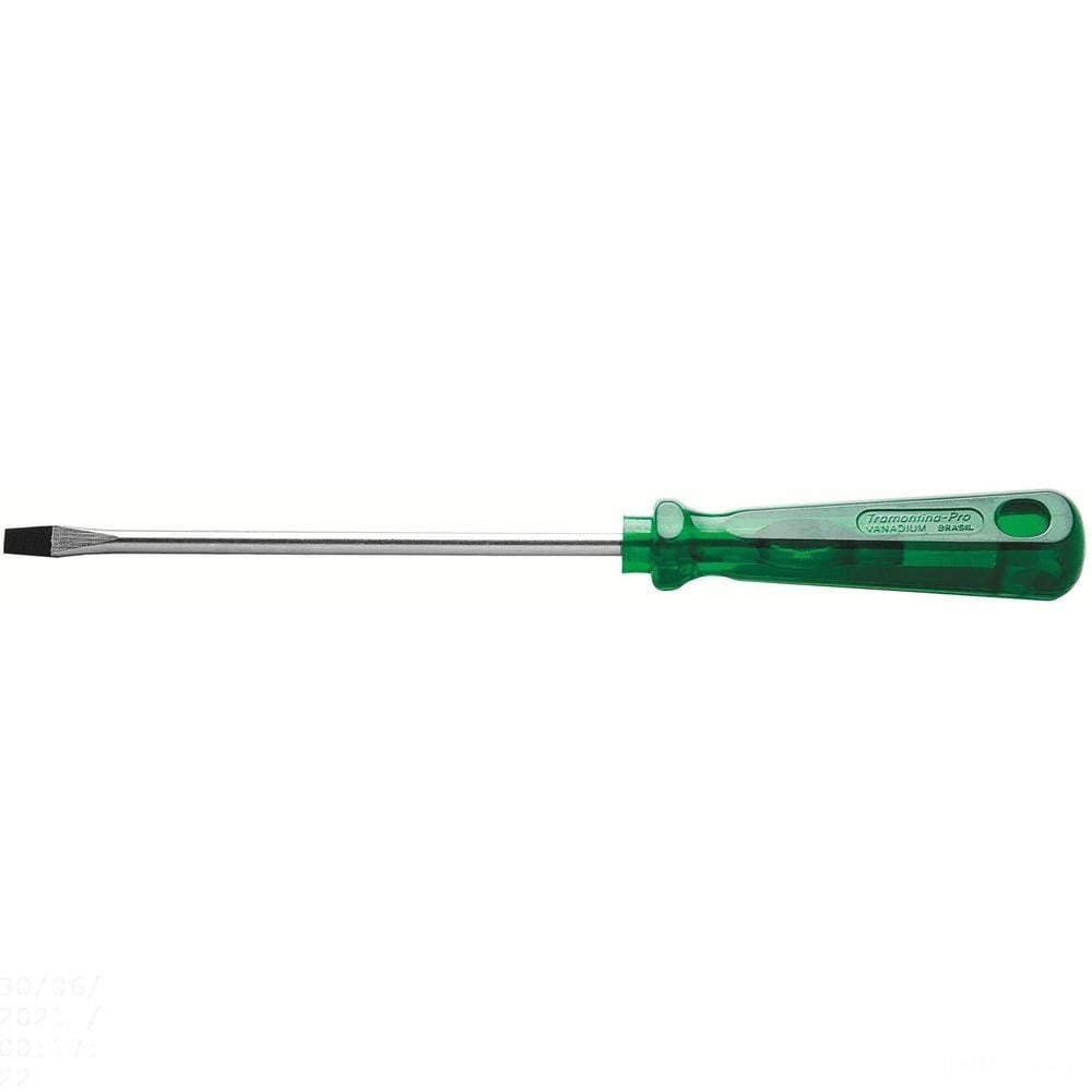 Chave de Fenda Ponta Chata em Aço Cromo Vanádio 3x150 mm (1/8x6") Tramontina PRO Tramontina