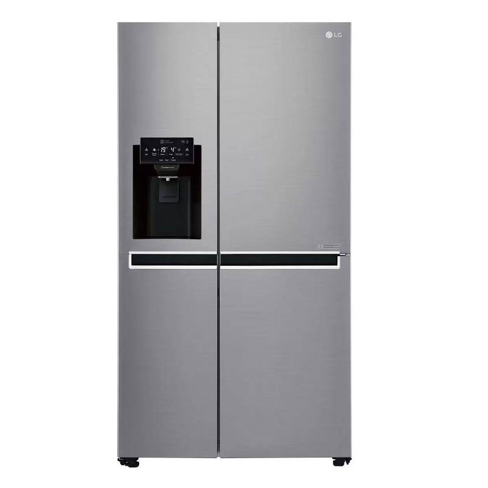 Refrigerador Smart LG 601 Litros Side by Side com IceWater e System e LG ThinQ Inox GC-L247SLUV – 127 Volts - 110V