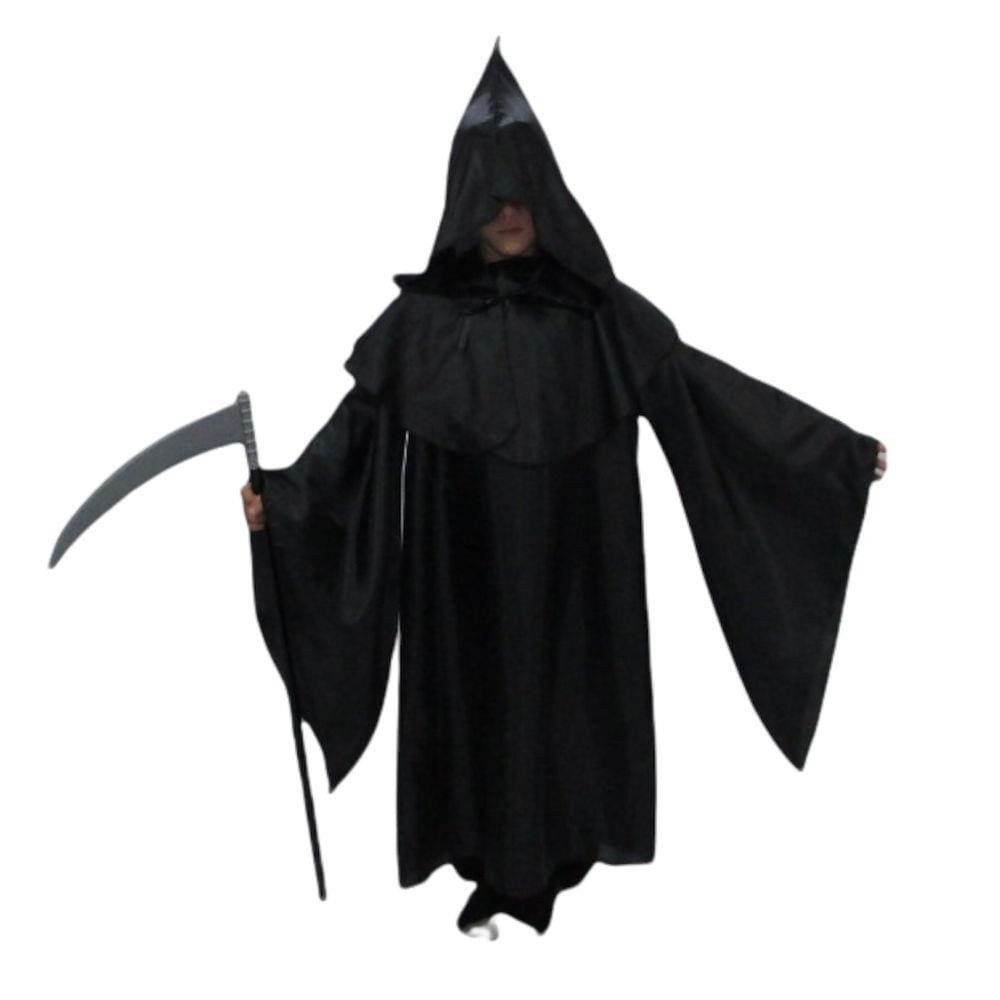 Fantasia Halloween do Pânico Túnica da Morte Infantil