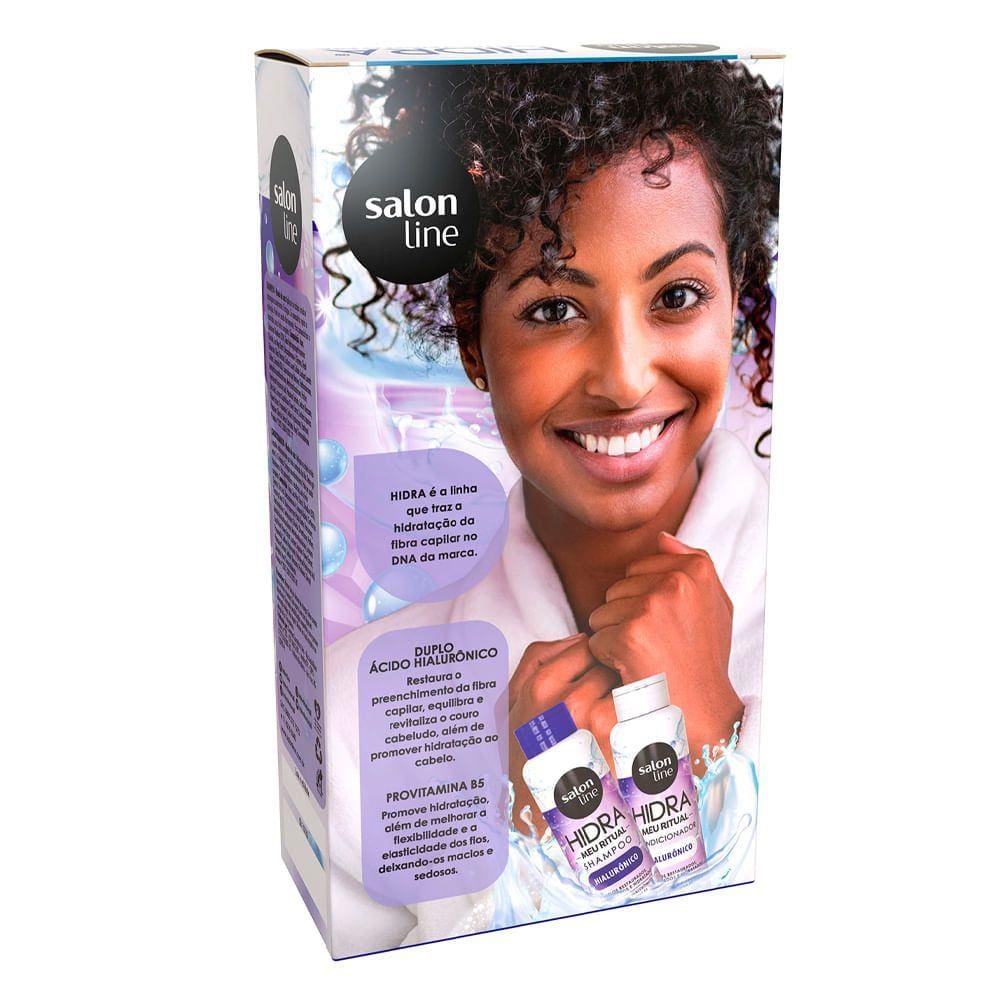 Kit Salon Line Hidra Hialurônico Shampoo + Condicionador 300ml
