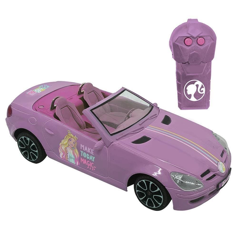 Carro Controle Remoto Candide Barbie Beauty