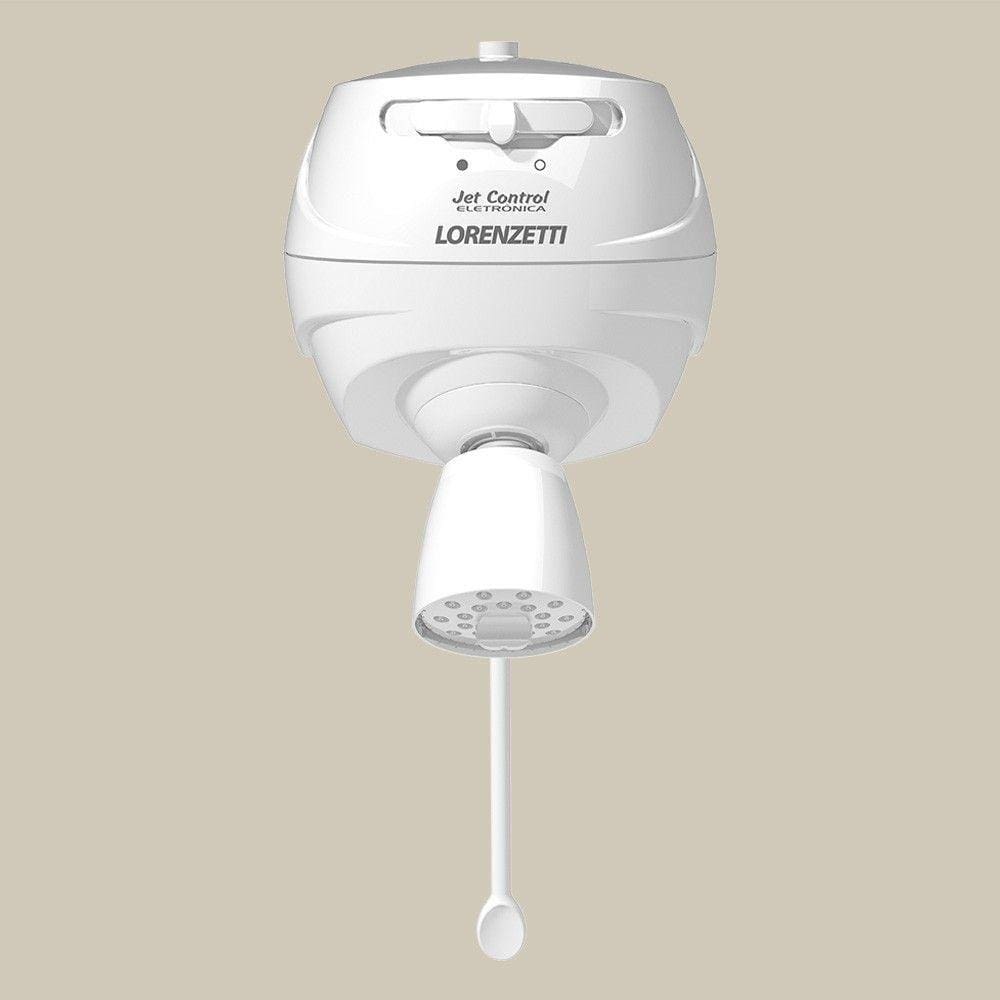 Chuveiro Eletrônico Jet Control 220v 7800w Branco Lorenzetti