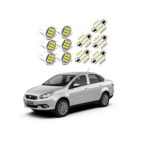 Kit Lâmpada Led Fiat Grand Siena 2012 Até 2017