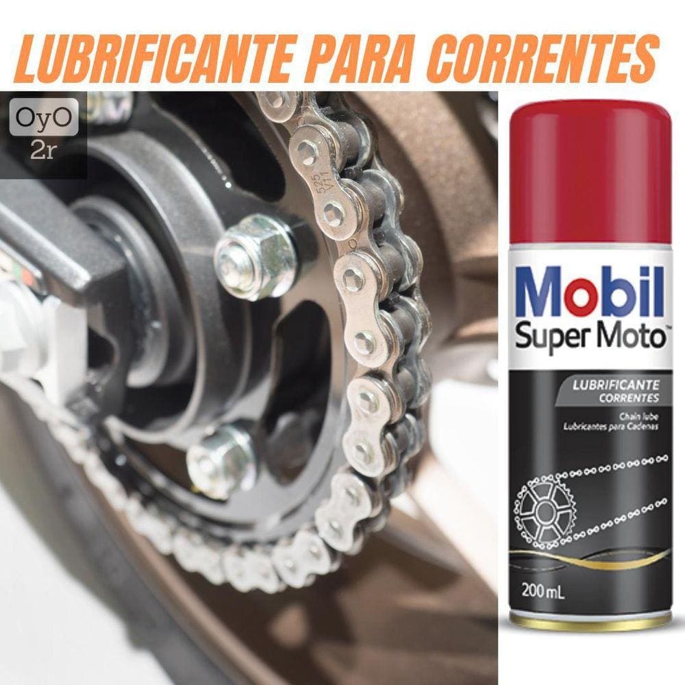 Lubrificante Para Correntes Chain Lub Mobil Super Casas Bahia