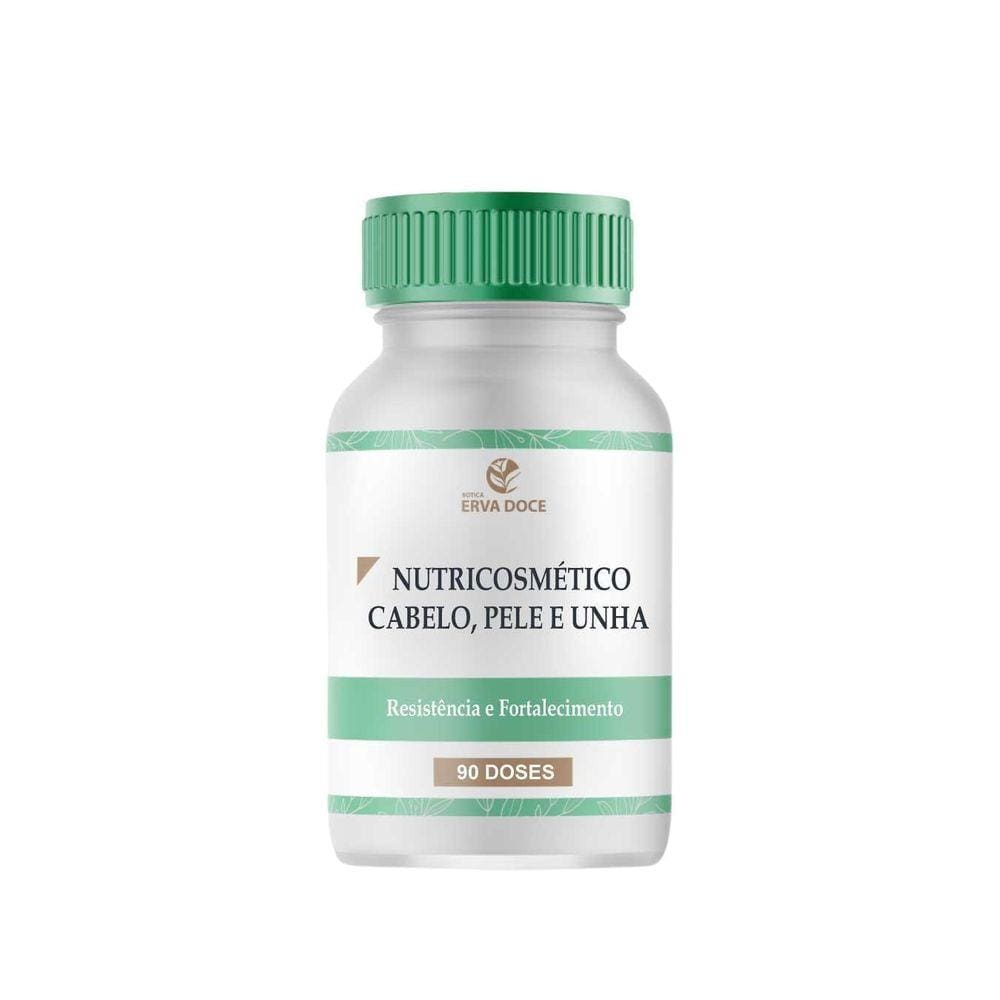 Nutricosmetico Fortalecedor De Cabelo, Pele E Unha 90 Doses