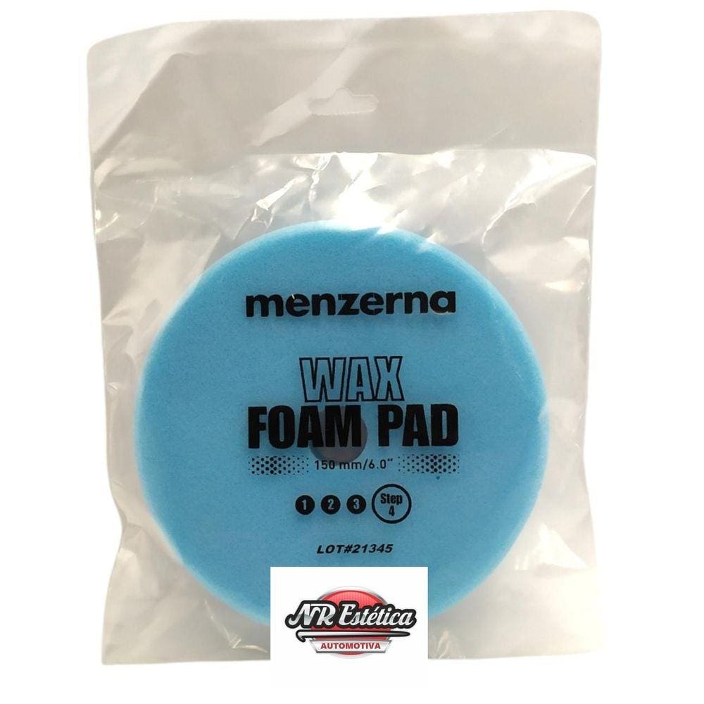 Menzerna Boina Espuma Azul 150Mm - Super Lustro Com Furo