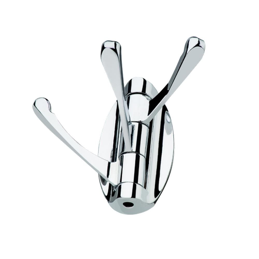 Cabide 3 Ganchos p/ Banheiro 3,1cm Cromado Italy Line 1017S CR