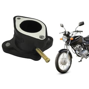 Coletor Admissão Cg Titan Fan 2002 A 2008 Com Catalisador