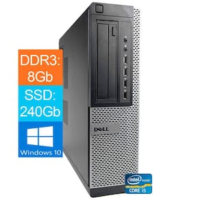 Pc Dell Optiplex 7010 Core-i5 3ª Geração 8gb SSd 240Gb