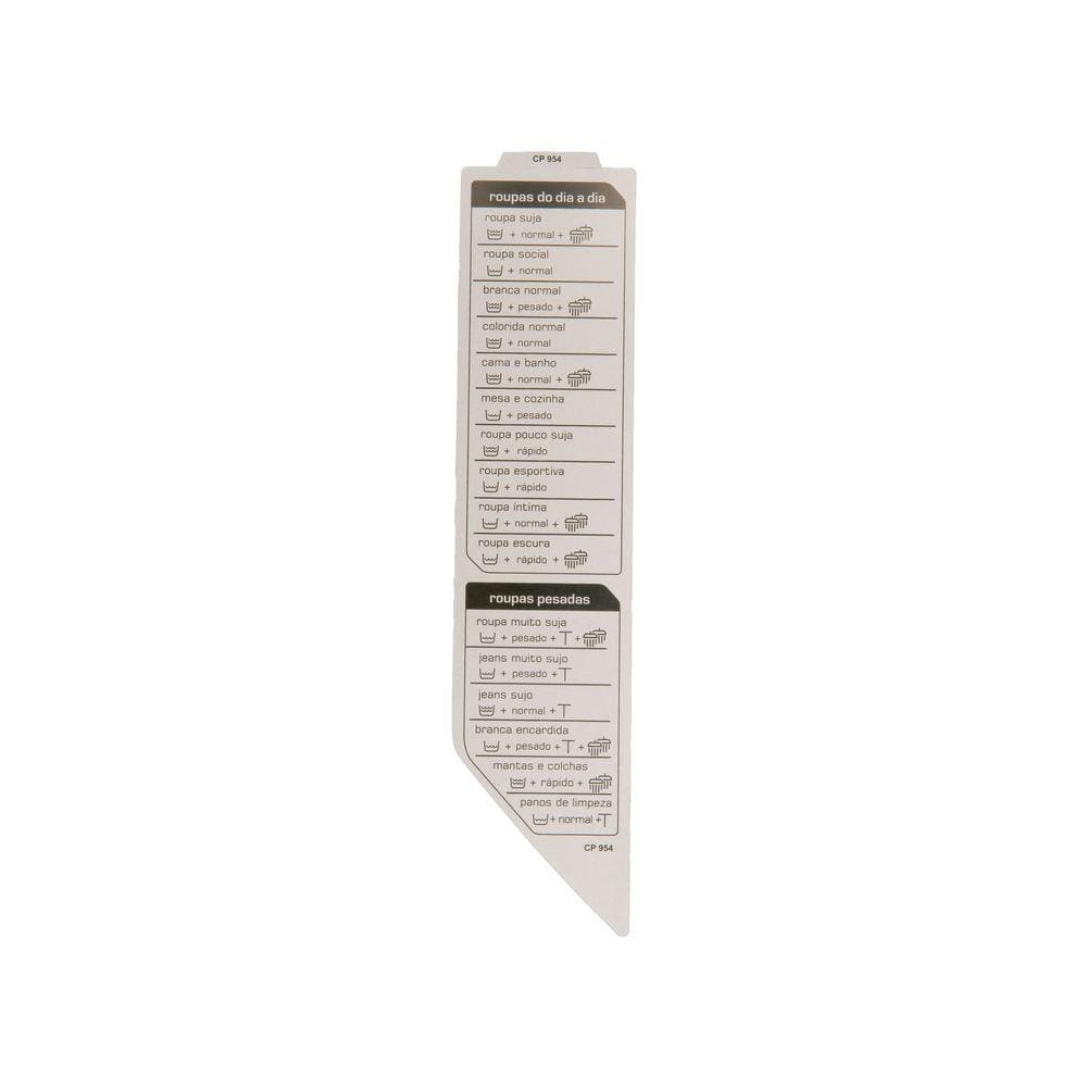 Painel Decorativo Esquerdo para Lavadora BWC07A