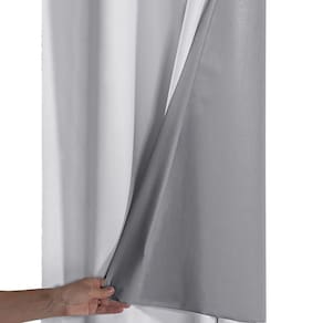 Cortina Blackout Blecaute Pvc com Voil Tecido 2,80 M X 1,60 M em 4 Opções de Cores - Casa Dona