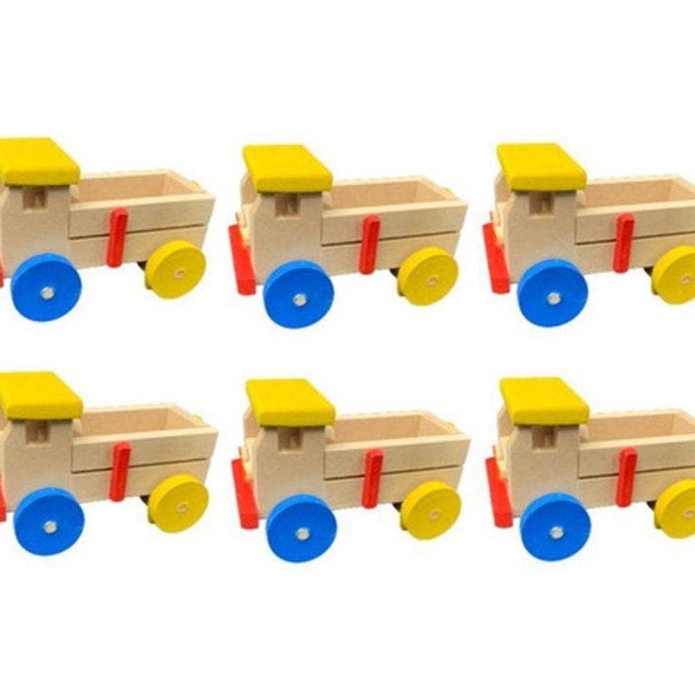 Caminhão de Madeira de Brinquedo Infantil Carimbras 3750