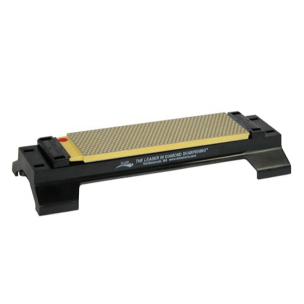 Pedra De Afiar Dupla Face Dmt 8Pol. Fina E Extra Fina Com Base