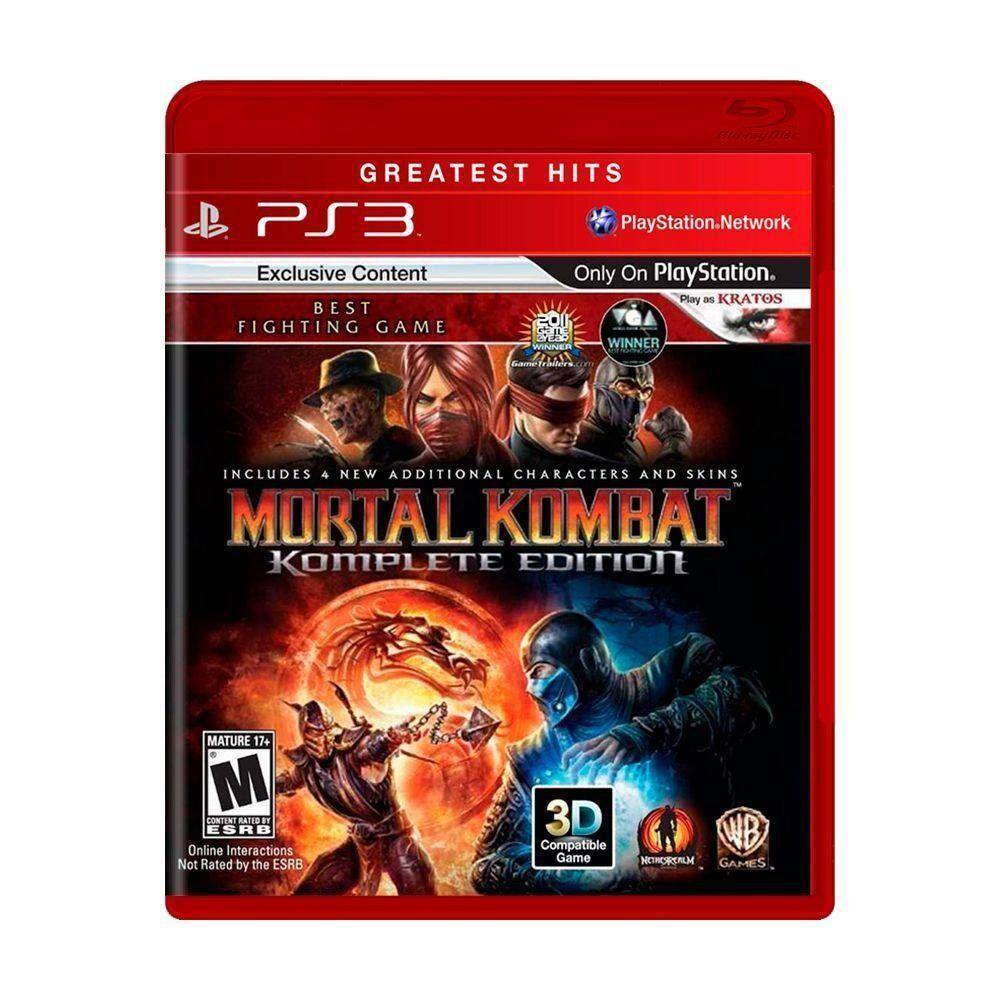 Mortal Kombat Komplete edition Xbox 360 original em mídia física