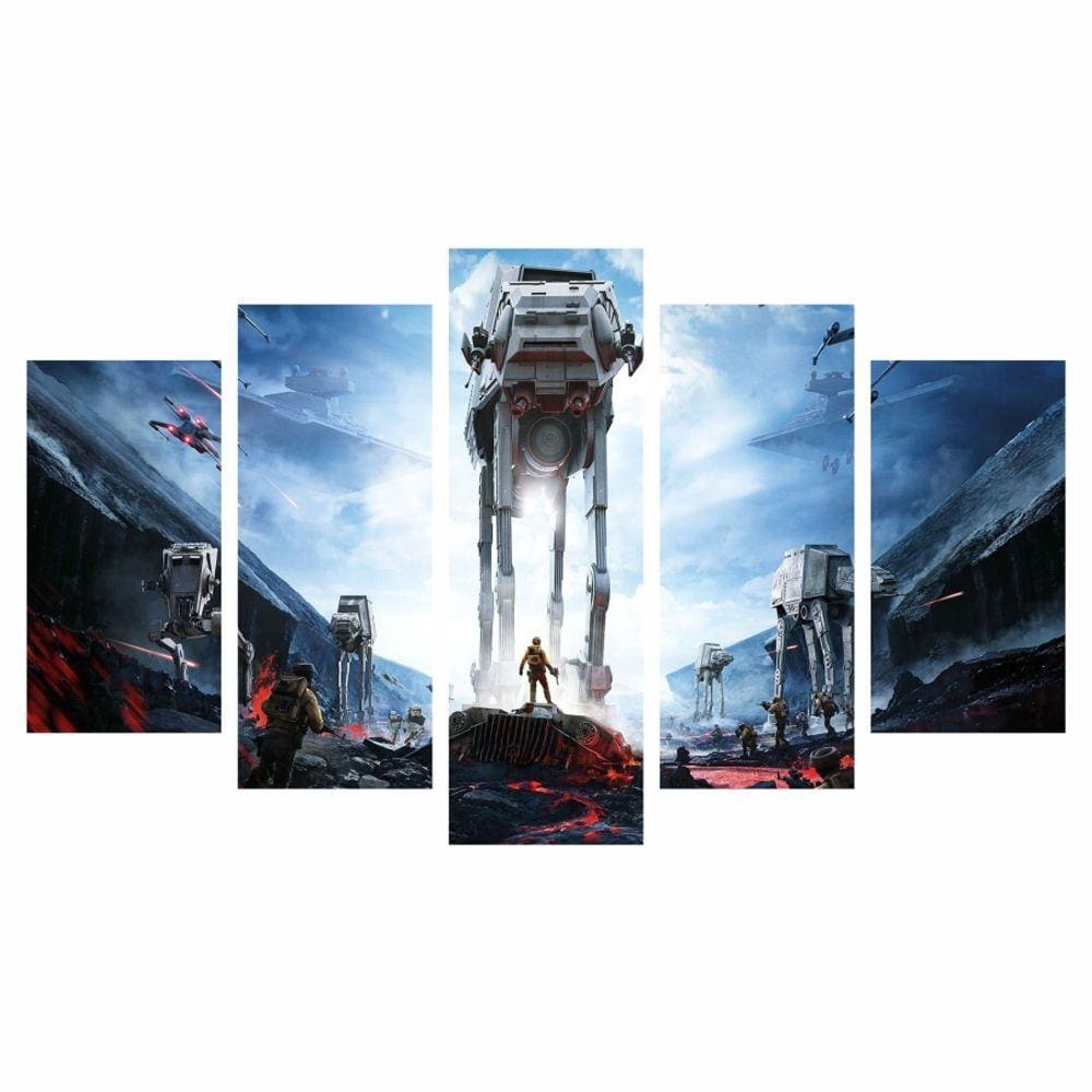 Quadro Decorativo Star Wars - Saga