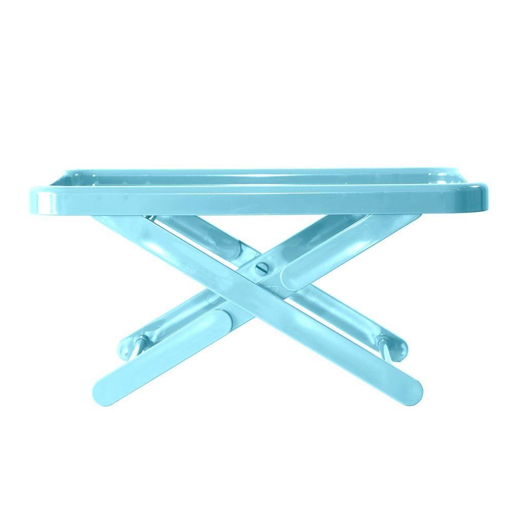 Bandeja com Regulagem de Altura 32x20x19,5cm Amalu Azul Bebê