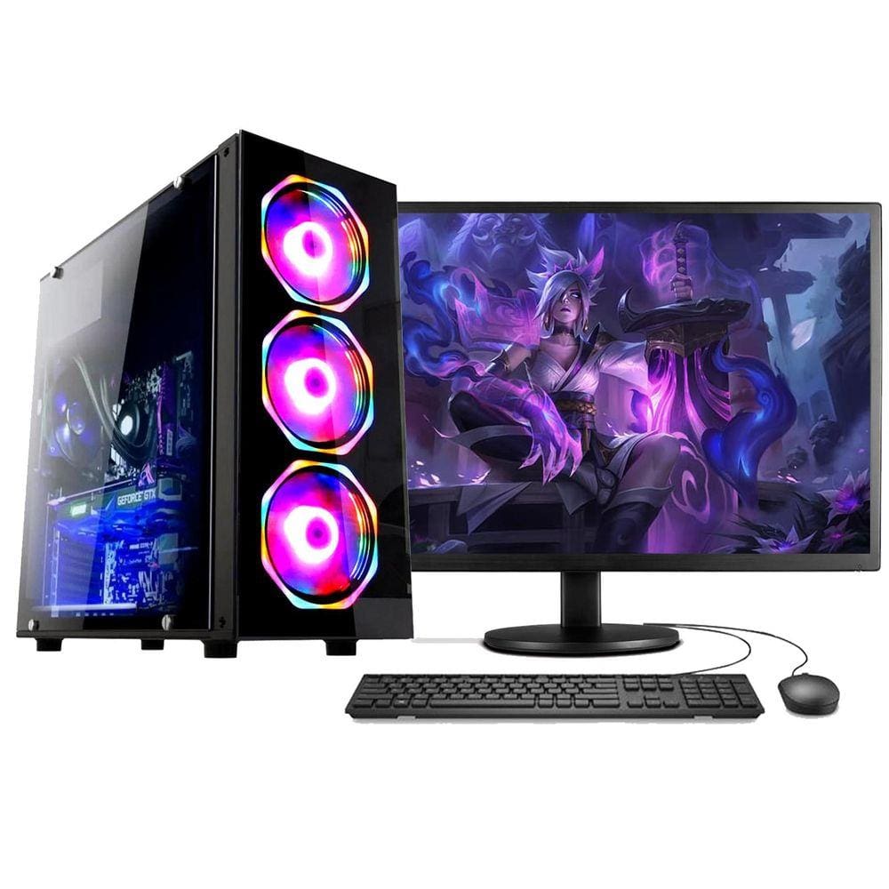 Pc Gamer Completo I5/8gb/hd1tb/vídeo2gb/monitor E Kit Gamer