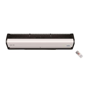 Cortina de Ar Vix One 150 cm Preta e Branca - 220 Volts