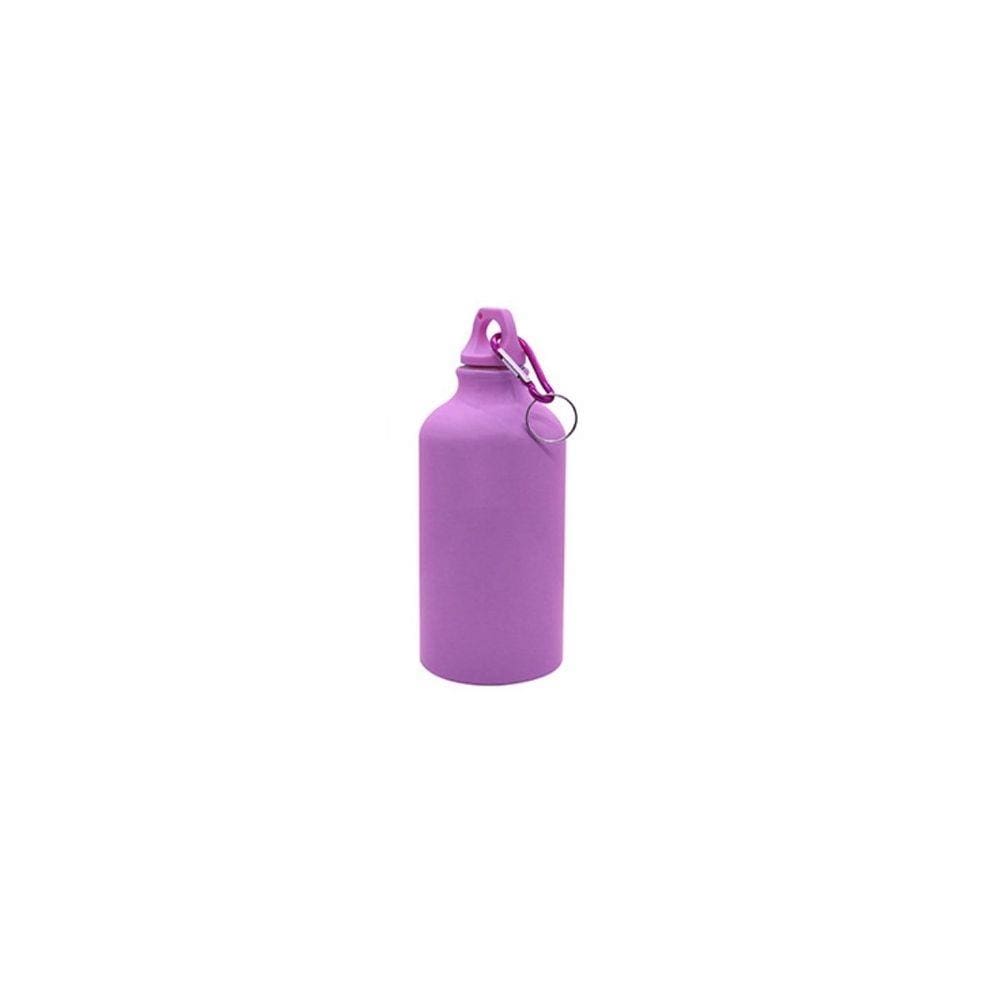 Garrafa De Aluminio Tampa Mosquetao 500Ml Homeflex Fxh-459