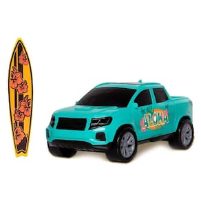 Carrinho Pickup Super Surf 19 Cm c/ Prancha Plástico Cores Sortidas, Samba Toys 0031, +3 Anos - 148014
