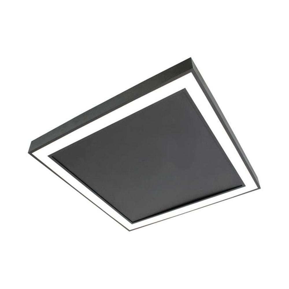 Plafon Newline Fit Edge PL0123 33W 42cm Bivolt Preto