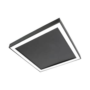 Plafon Newline Fit Edge PL0123 33W 42cm Bivolt Preto
