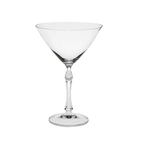 Jogo 6 Taças Martini Parus 280Ml Titanium Bohemia