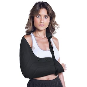 Tipoia Velpeau Estof Bilateral Preto Tamanho Médio Ksn027