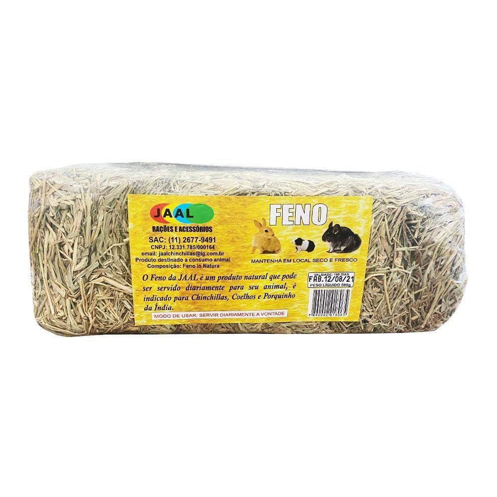 Feno Para Roedores Compactado Jaal 500g