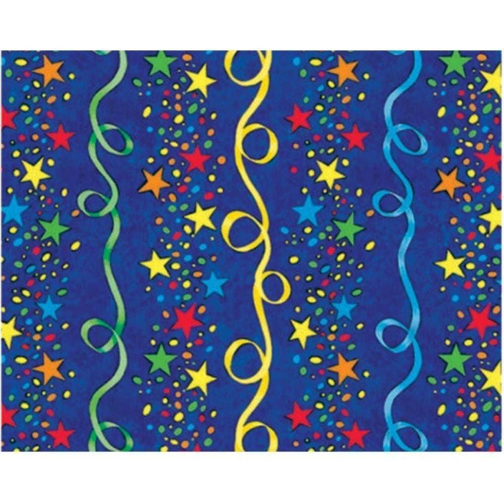 Papel Presente Bobina Couche 60Cm.Mod.474 Festa