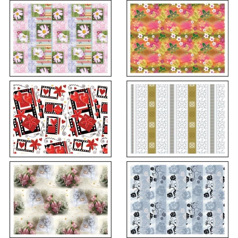 Papel Presente 66X96Cm. Kit-209A 6Mod.