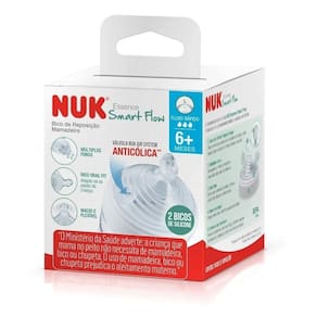 Bico Para Mamadeira Essence Smart +6m Fluxo Rápido 2und Nuk