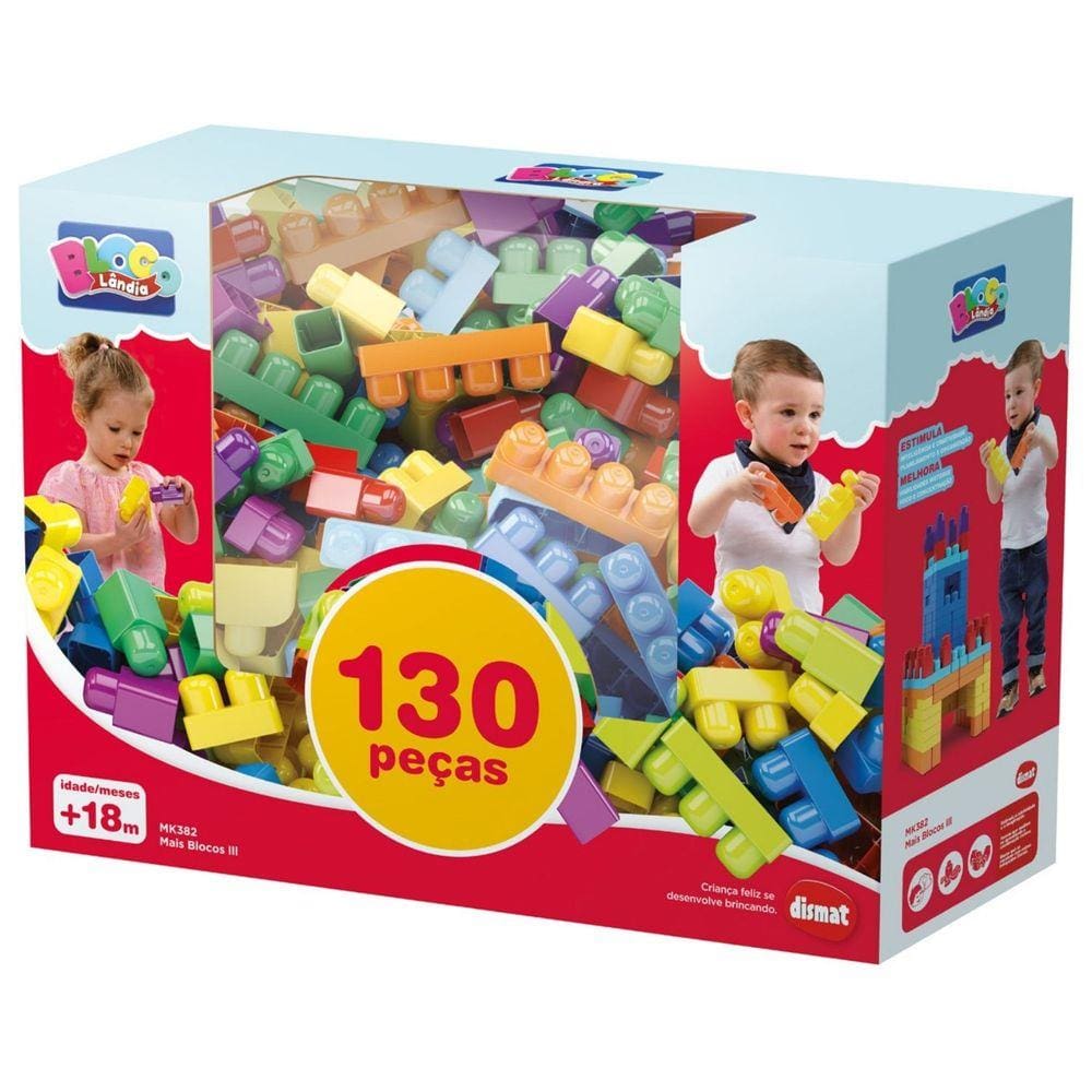 Blocos Educativos De Montar 1000 Peças Brinquedos Didatico Pedagogico  Infantil