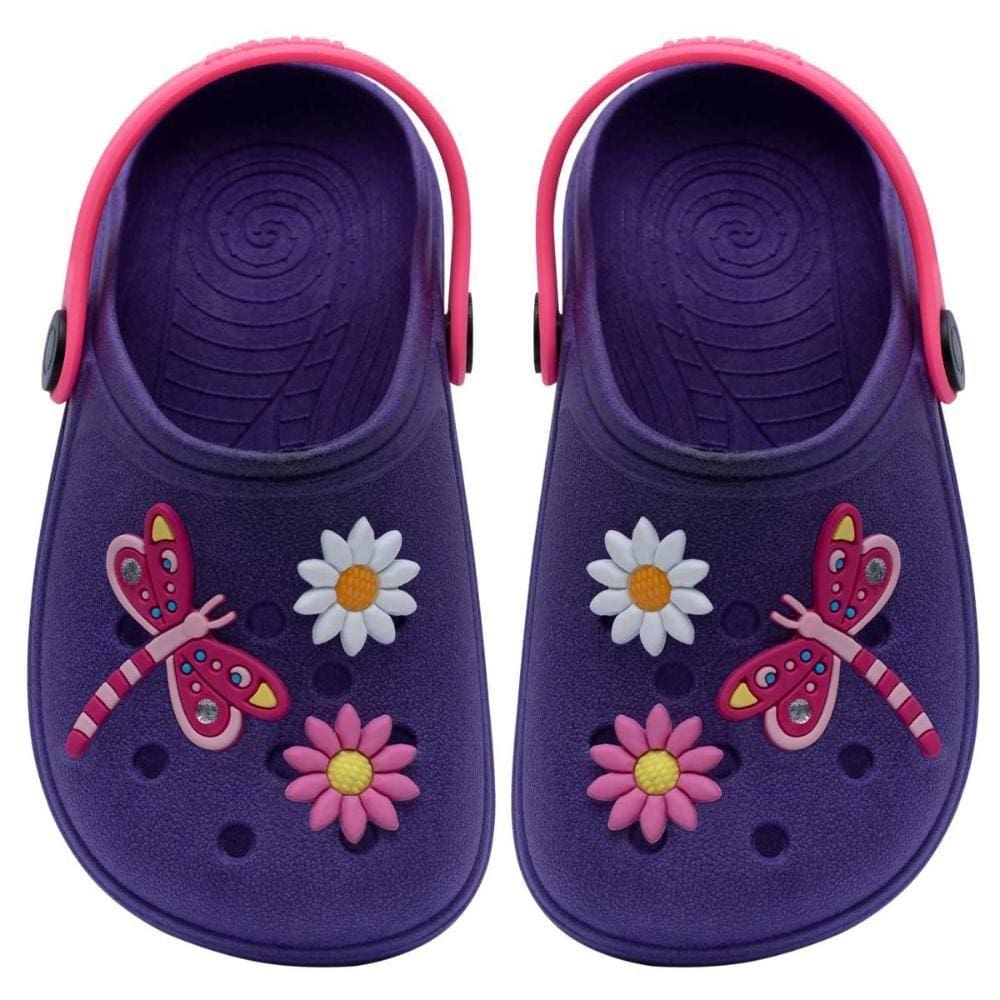Sandalia Babuche Feminino Infantil Menina Chinelo Leve 12.14