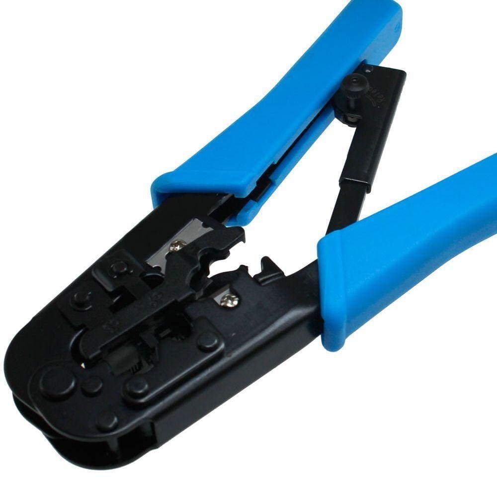 Alicate Cabo Rede Grimpar Rj45 Rj11 Rj12 C Catraca Ht5684r