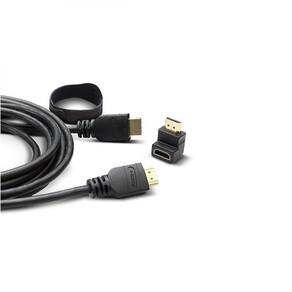 Cabo Hdmi Elg Hs18l 2.0 High Speed 1.6 Metros Adaptador 90°