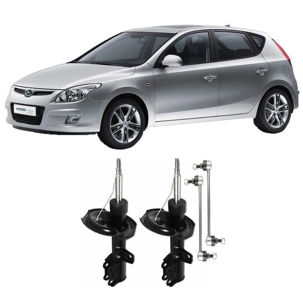 Amortecedor + Bieleta Dianteiro Hyundai I30 2007 Até 2014 O Par